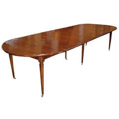 Directoire' Style 19th C. Extension Dining Table
