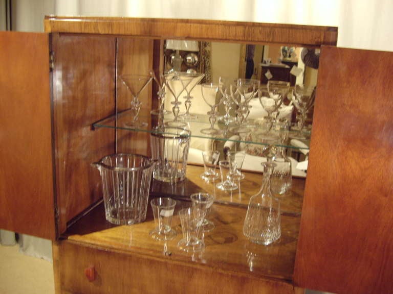 Mid-20th Century Art Deco Bar Cabinet For Sale