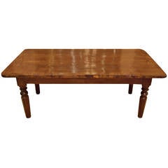 19th Century French Fruitwood Coffee Table
