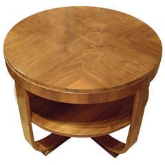 Art Deco Walnut Table