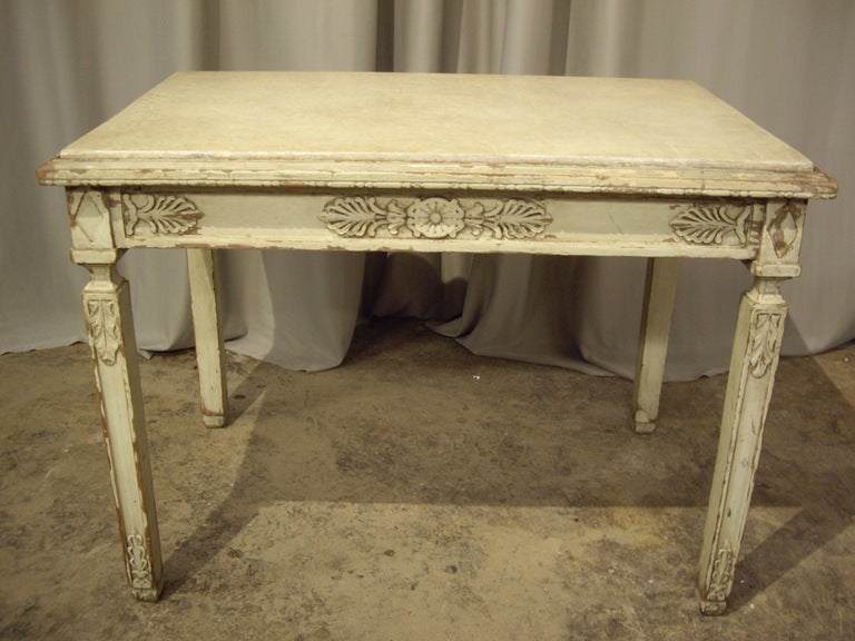 Painted Directoire Style Table