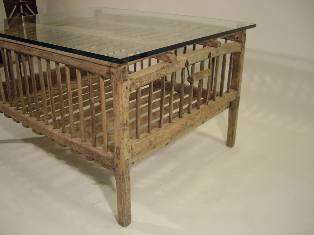 antique chicken crate