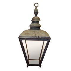 Antique English Copper Lantern