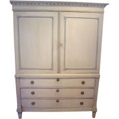 Painted French/Italian Linen Press
