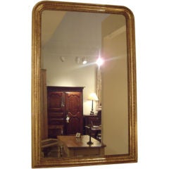 Large Louis Philippe Gilt Mirror