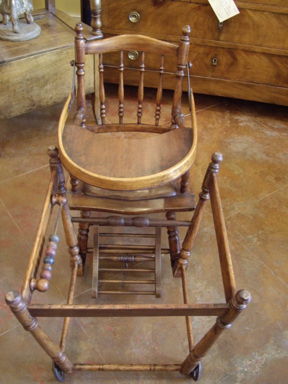 Victorian child's high chair 2