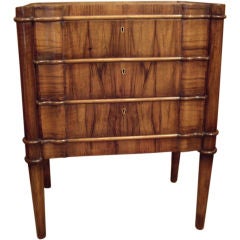 Antique 19thc. English bedside table