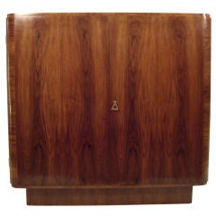 French Moderne 2 door cabinet