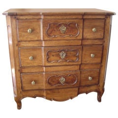 Louis XV walnut commode Louis XV walnut commode