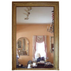 19th century French gilt mirror