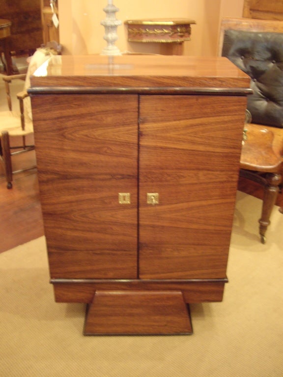 French Art Deco bar cabinet