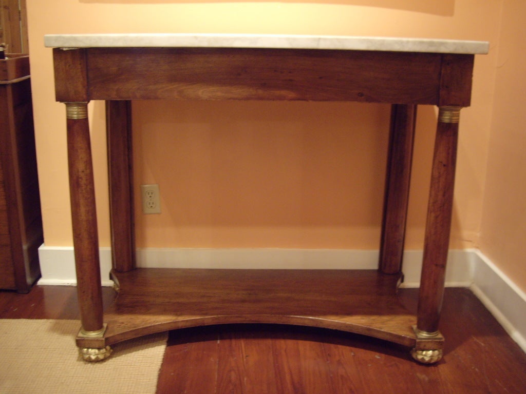 19th century Italian Empire console