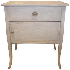 Antique Swedish painted side table