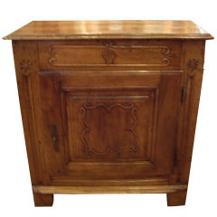 19th C. French Prov. Single Door Buffet