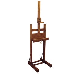 Large 19th Century Easel 