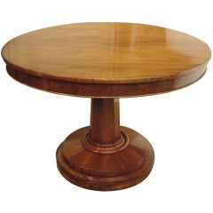 19th Century French Pedestal Table