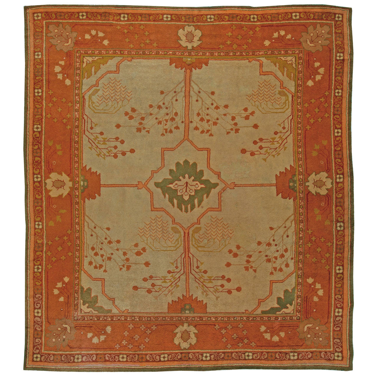 Arts and Crafts Rug at 1stDibs