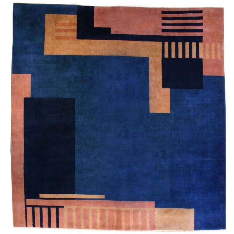 A Chinese Deco rug For Sale