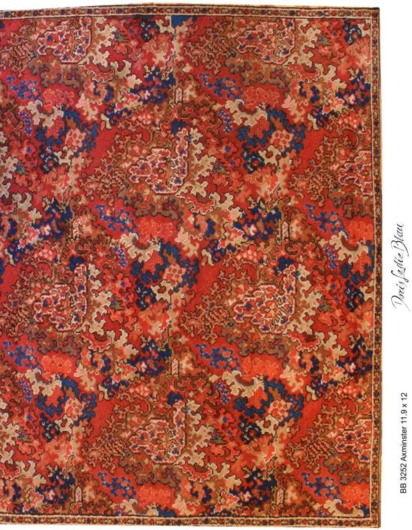English Axminster Area Rug