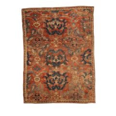 Early 19th CenturyTurkish Ghiordes Fragment Rug