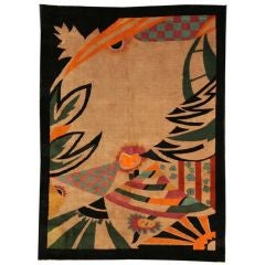 Chinese Art Deco Area Rug