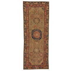 Antique Samarkand Runner Size 10'1" x 3'9"