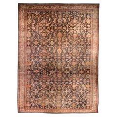 Large Antique Persian Sultanabad Carpet