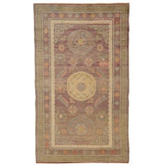 Early 20th Century Samarkand Area Rug