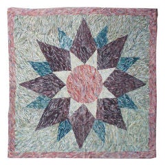 Early 20th Century Hooked Rug