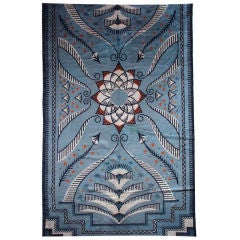Early 20th Century Modern Viennese Area Rug