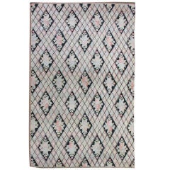 Vintage Hooked Rug, Early 20th Century 7
