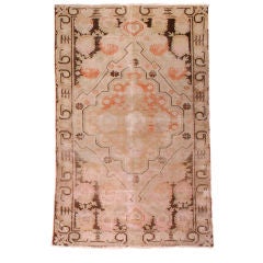 Early 20th Century Antique Samarkand Rug 4 x 6