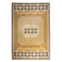Vintage Swedish Rug 2