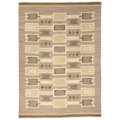 A Mid 20th Century Swedish Rug A Mid 20th Century Swedish Rug