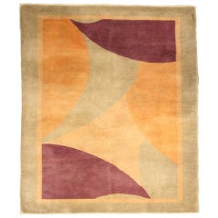 A Chinese Art Deco Rug