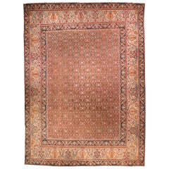 Antique Persian Meshad Rug