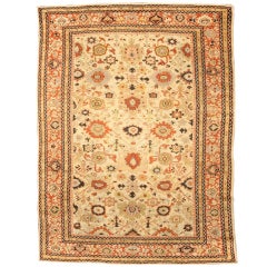 Antique Persian Sultanabad Rug Late 19th Century