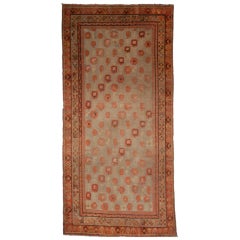 Antique Samarkand Area Rug Size 6 x 12