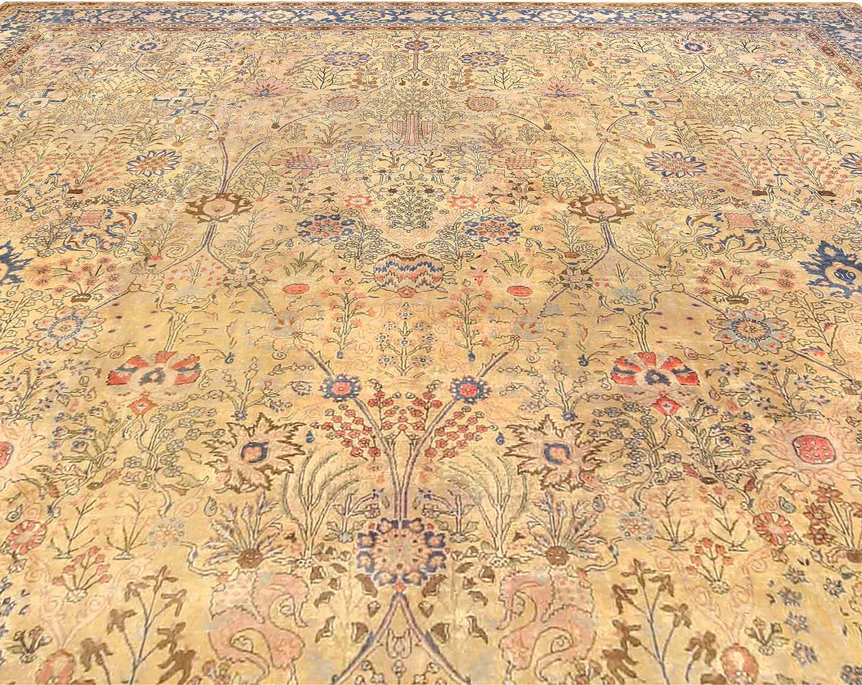 Antique Turkish Hereke Rug