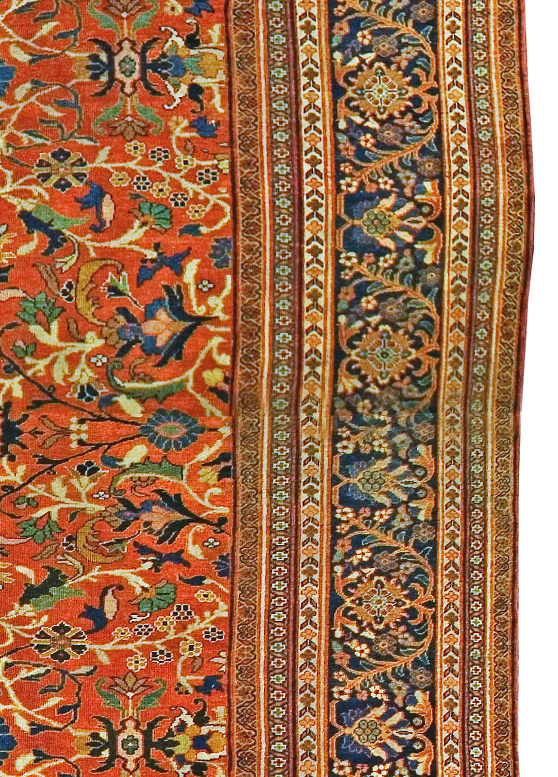 19th Century Antique Persian Sultanabad Rug