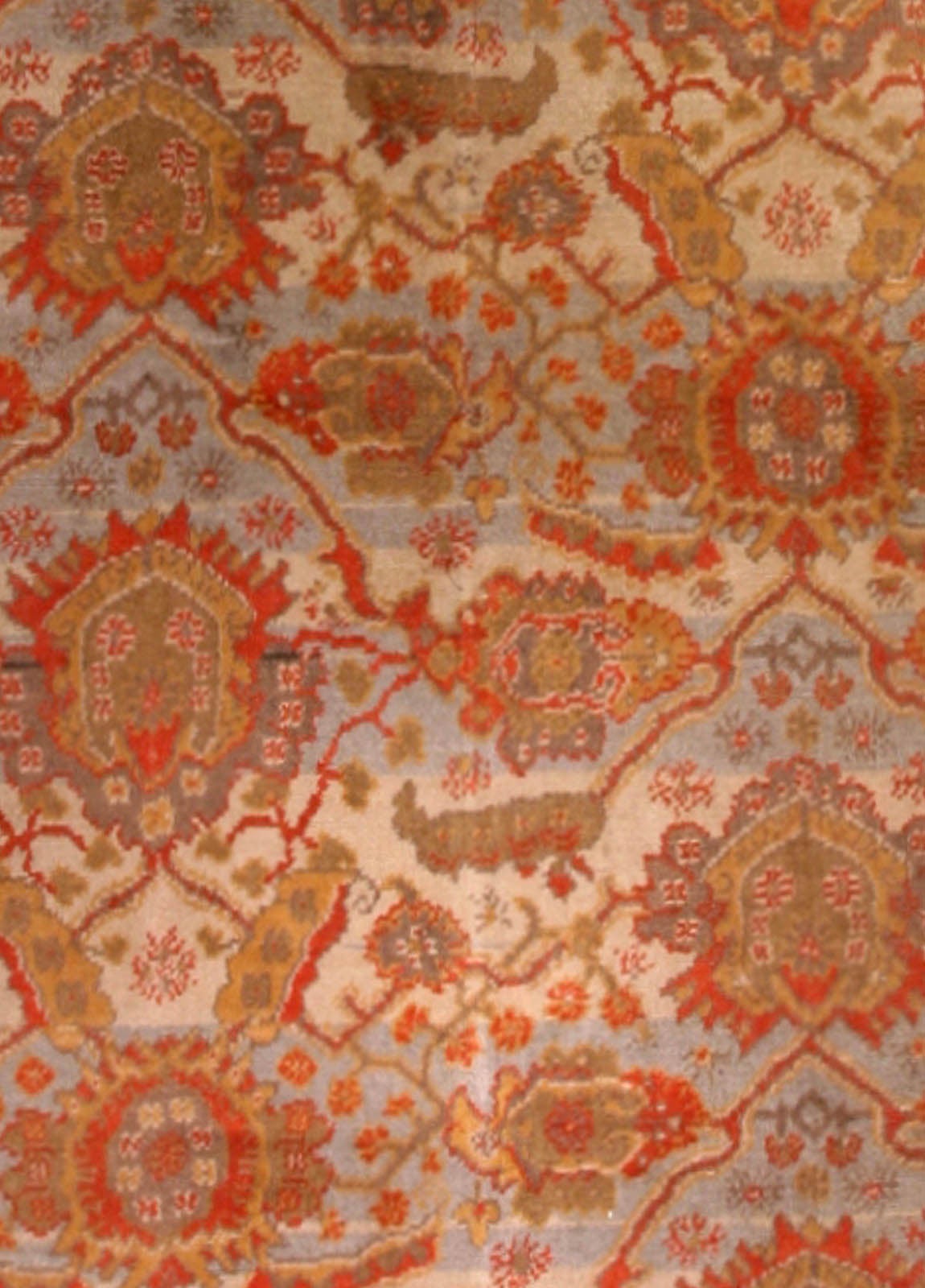 Antique English Axminster Rug For Sale at 1stdibs