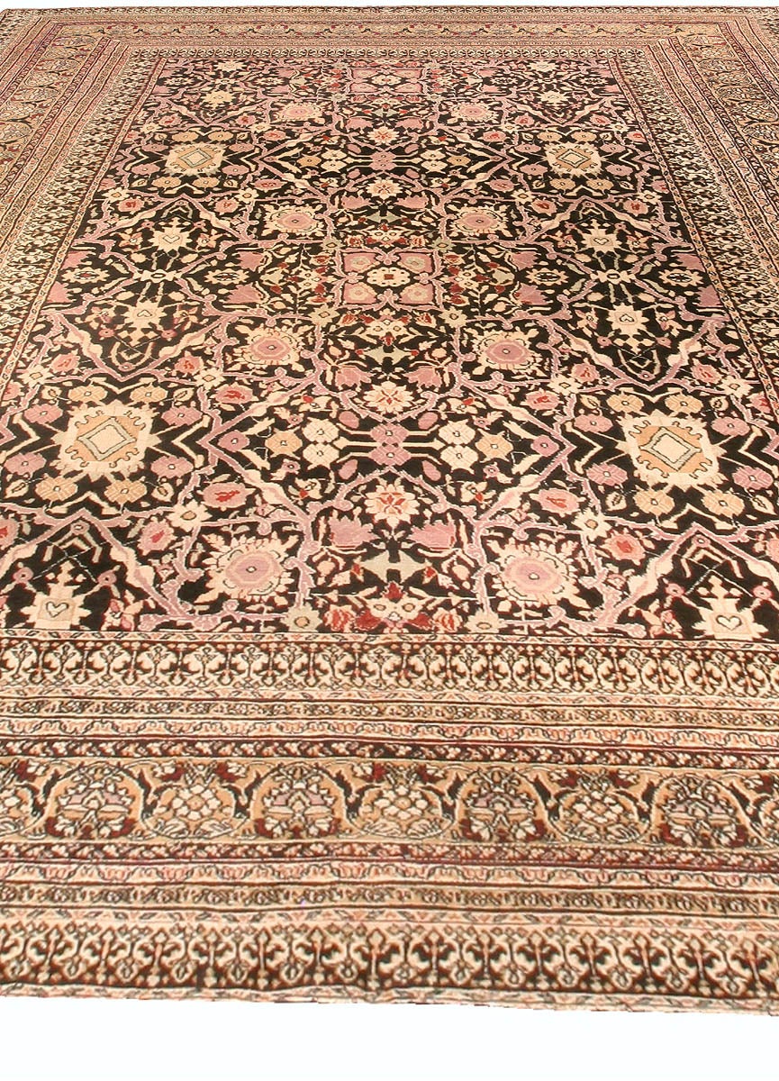 Antique Indian Agra Rug In Excellent Condition In New York, NY