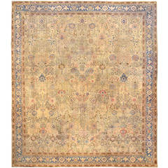 Antique Turkish Hereke Rug