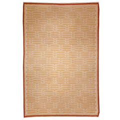 Swedish Flat-Woven Rug 'Sverige Rolakan' 3