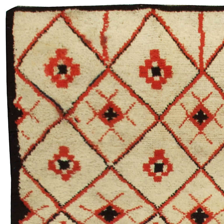 Modern Vintage Moroccan Rug
