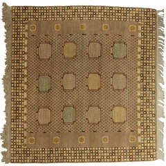 A Vintage Swedish Pile Rug