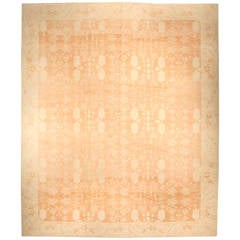 Antique Indian Agra Rug 8