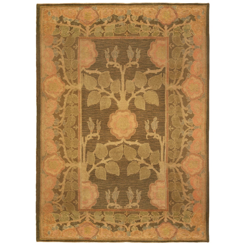 Art and Crafts Rug by Voysey