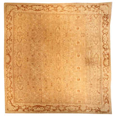Antique Indian Agra Rug 4