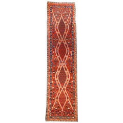 Antique Persian Hamadan Runner Rug